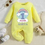 Rainbow 1 Month Jumpsuit