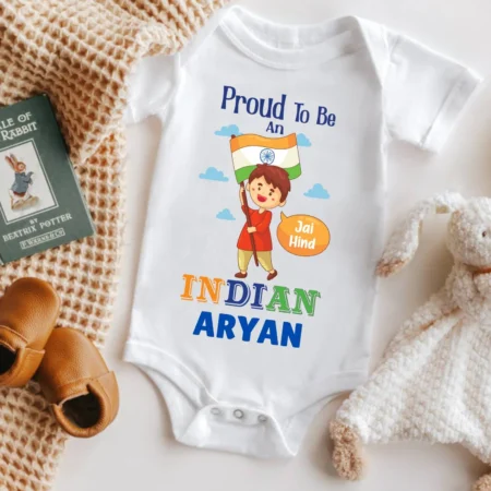 Proud To Be An Indian Jai Hind Outfit