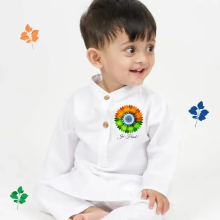Jai Hind Boy Kurta Set