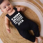 If Dad Say No My Chachu Will Say Yes  Dungree Outfit