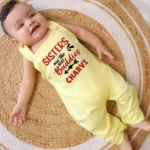 Sister Are The Best Buddies Dungaree Outfit