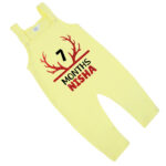 Seven Months Dungaree Yellow