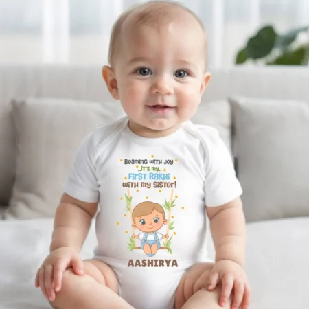 First Rakhi With My Sister Outfit