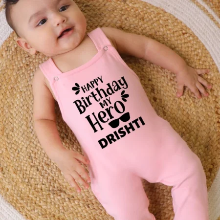 Happy Birthday My Hero Dungaree Outfit