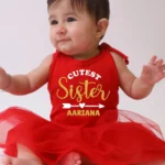 Cutest Sister tutu onesie outfit
