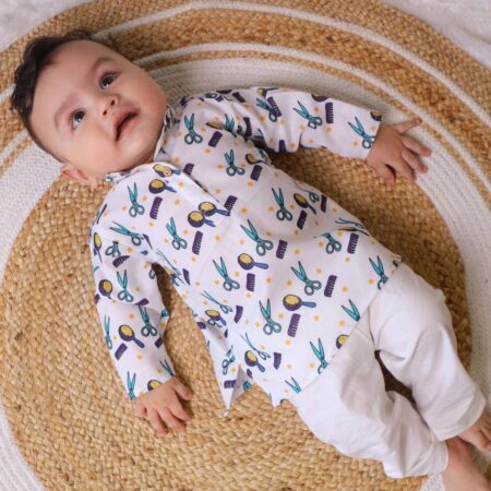 Mundan Printed Kurta Set