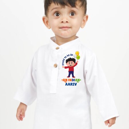 Proud To Be An Indian Kurta Set