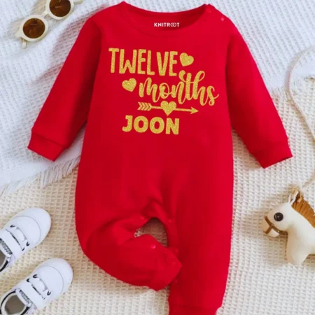 Twelve Months Glitter Jumpsuit