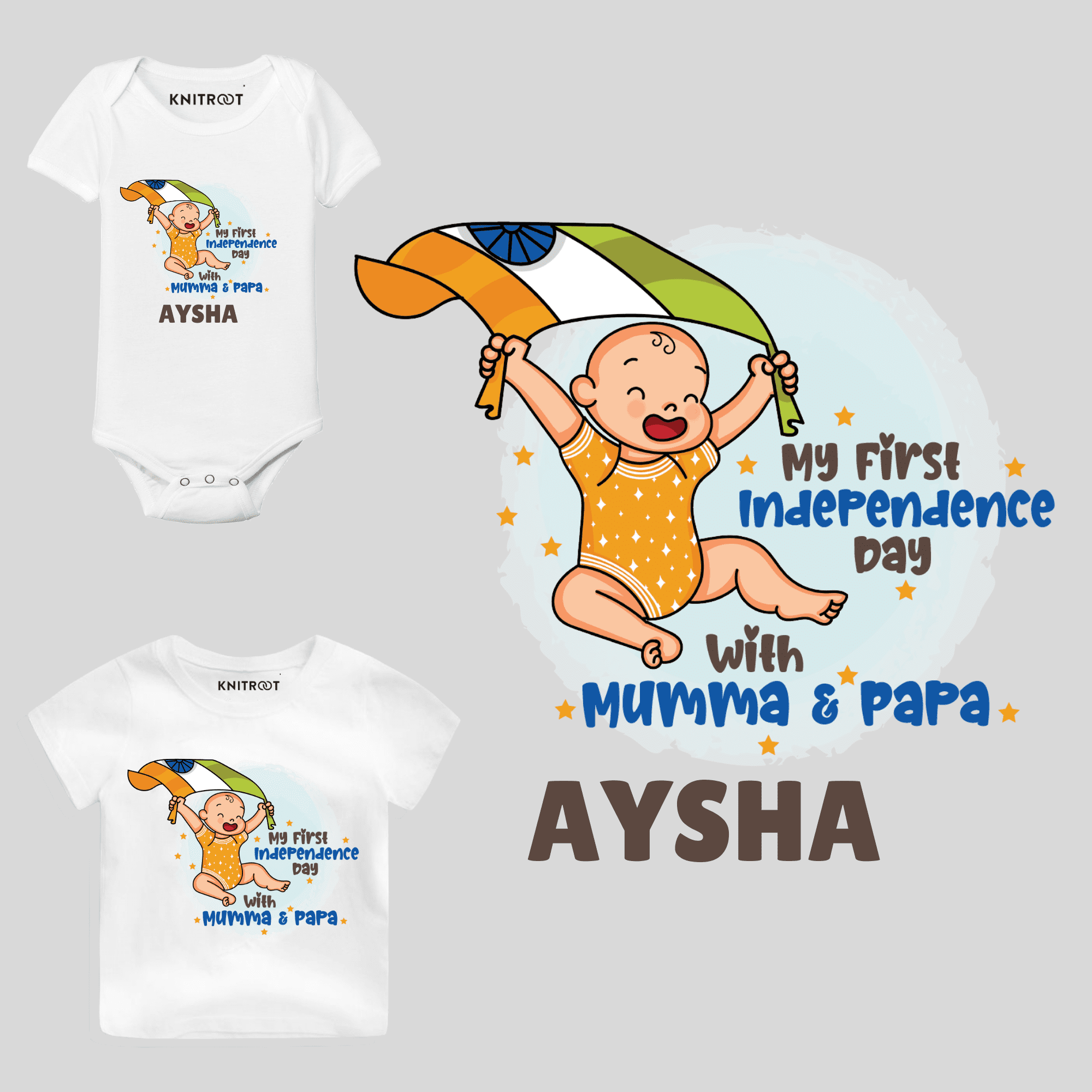 My First Independence Day With Mumma & Papa My First Independence Day With Mumma & Papa