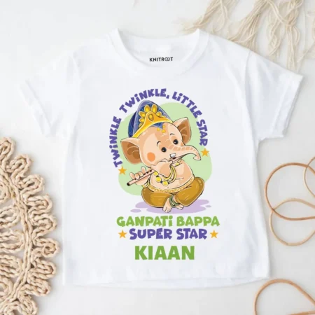 Twinkle Twinkle Twinkle Little Star Ganpati Bappa Super Star Outfit