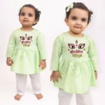 Shubho bijoya Girl's Frock