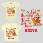 My First Navratri With Mumma & Papa Outfit