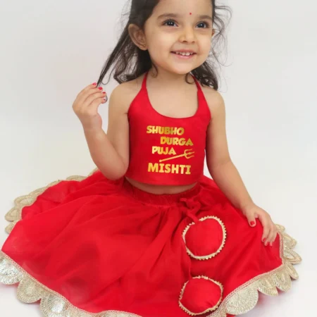 Shubho Durga Puja Lehanga