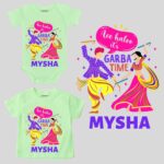 Aee Haloo It's Garba Time Onesie & T-shirt