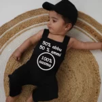50% abbu 50% ammi 100% Kid's Name Outfit