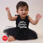 100% Daddy's Girl Tutu Onesie
