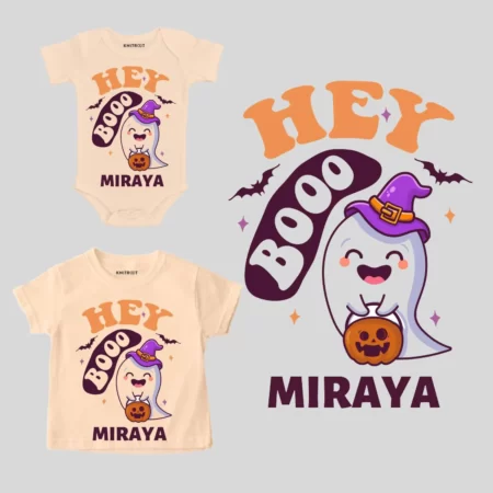 Hey Booo Onesie & T-shirt Outfit