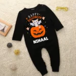 Happy Halloween Black Jumpsuit Outfit