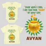 Dear Mom & Dad, I Am The Real Dhan Of Your life Outfit