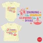 Shining Like Sparkles Glowing Like Diyas Outfit