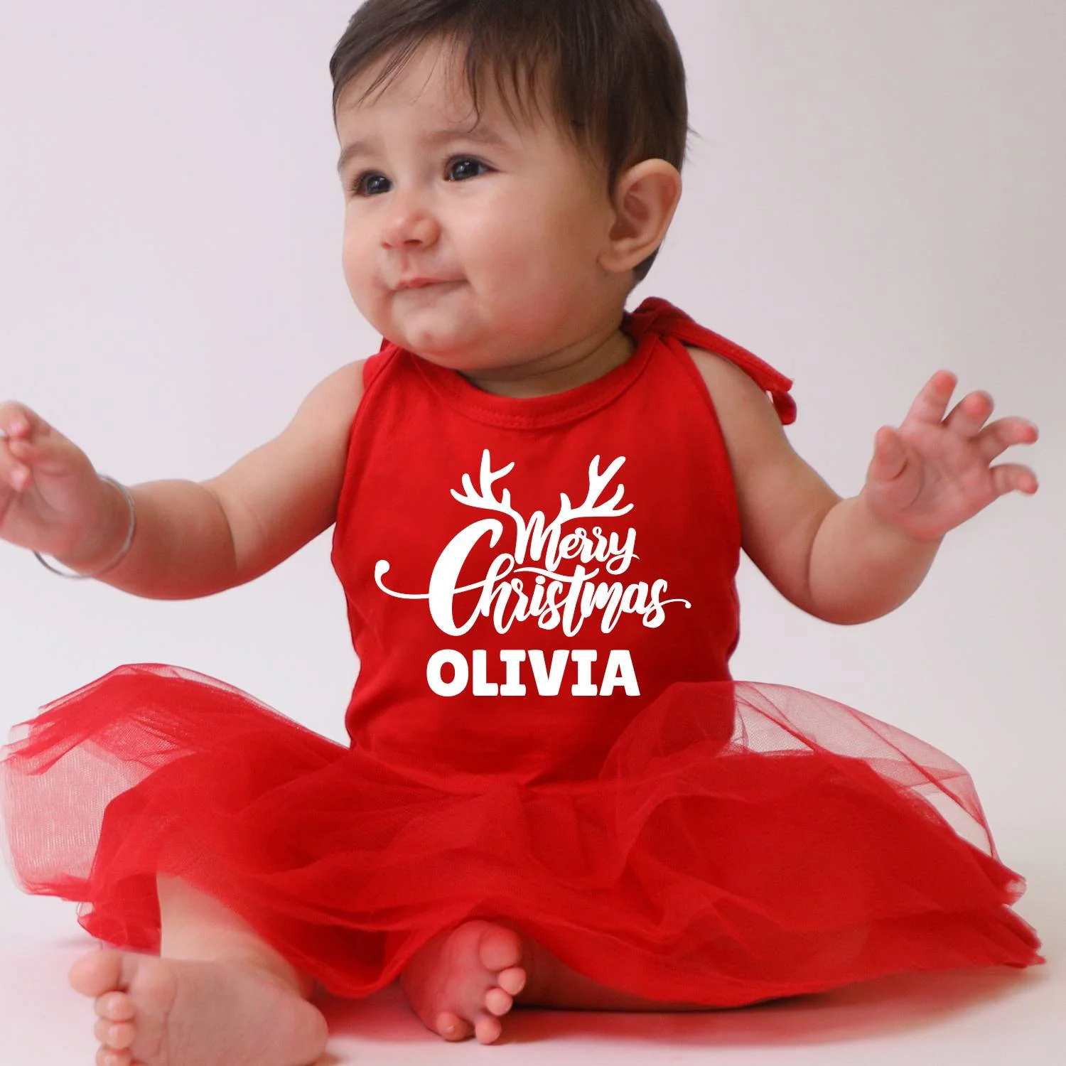 _Christmas Assets 2024 red color frock