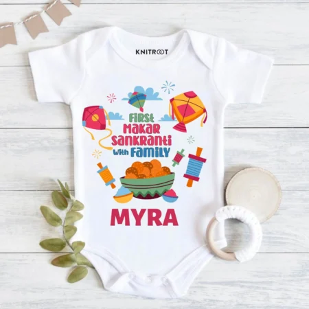 First Makar Sankranti With Family Outfit