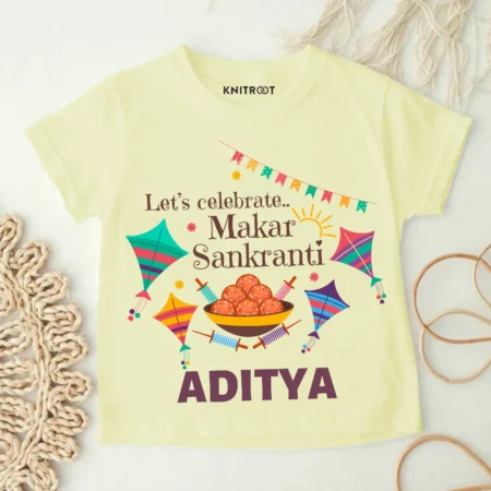 Let's Celebrate.. Makar Sankranti Onesie & T-shirt