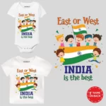 East Or West India Is The Best Onesie & T-shirt Outfit