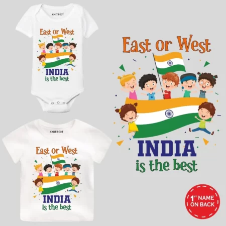 East Or West India Is The Best Onesie & T-shirt Outfit