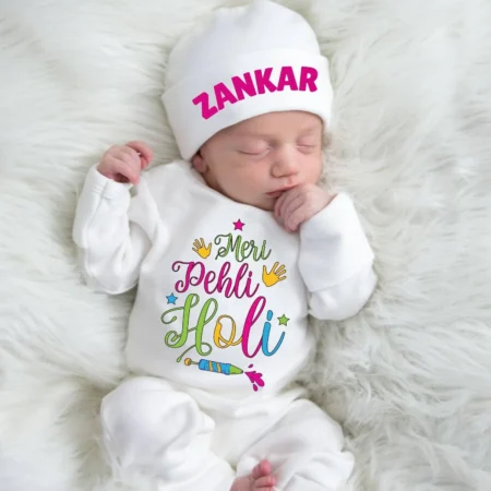 Set Of Jumpsuit & Cap