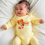 My First Gudi Padwa Baby Boy Jumpsuit