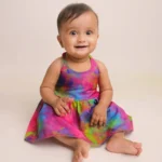 Multi Color Gulaal Frock