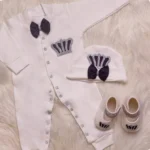 Aubergine Gleam Baby Jumpsuit Set Outfit