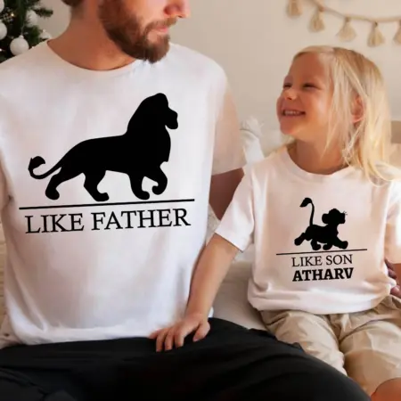 Like Father Like Son Combo T shirt