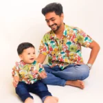 Mushroom Print Shirt Combo