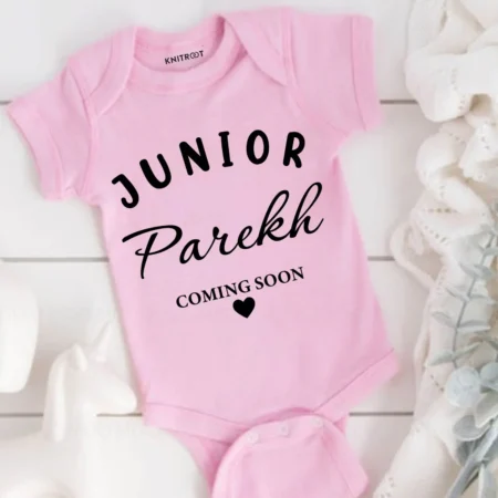 Junior Customize Your Last Name Onesie