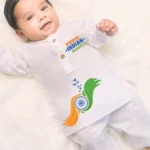 Proud Indian Boy white Kurta set