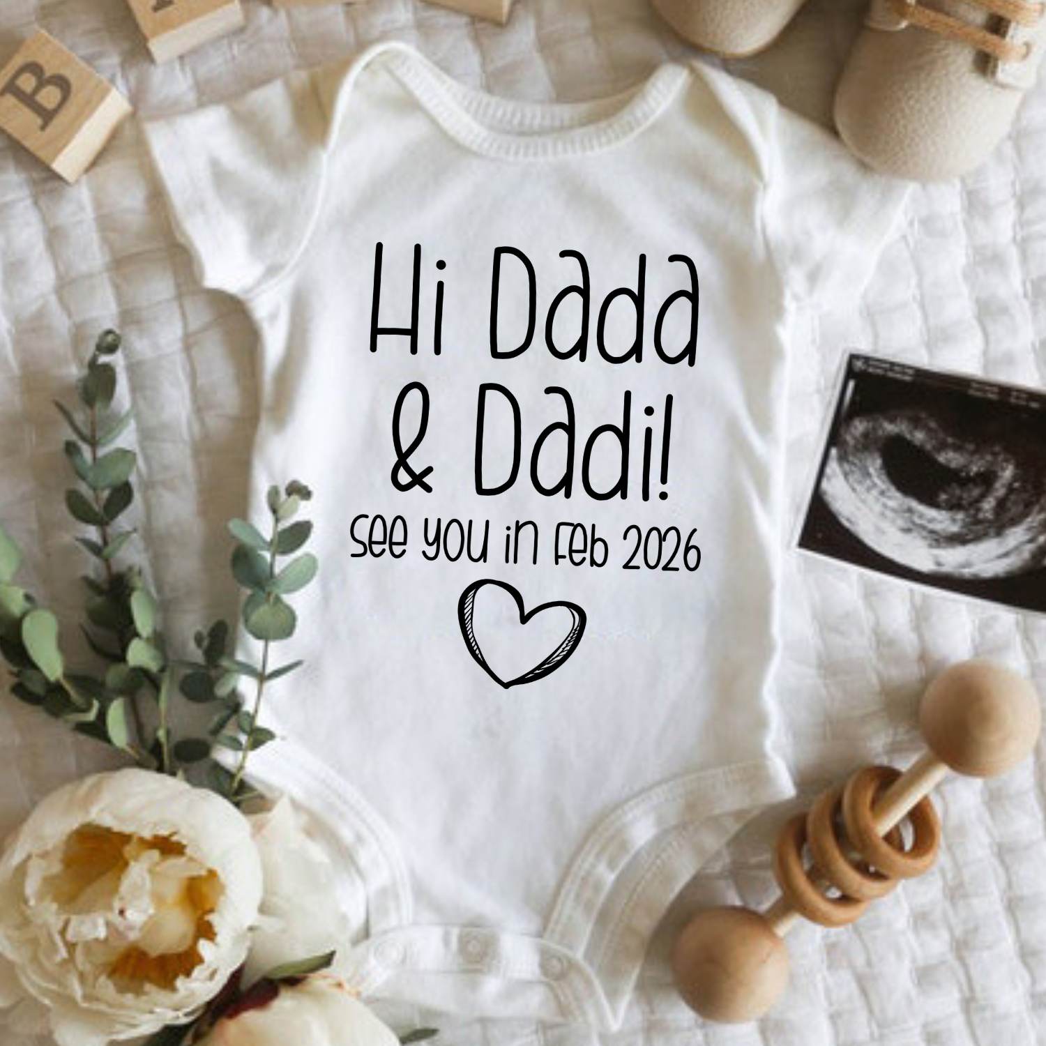 5 Dada Dadi Onesie
