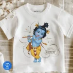 Custom Name Happy Janmashtami Onesie Or T-shirt