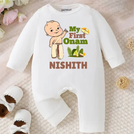 My First Onam Adorable Jumpsuit