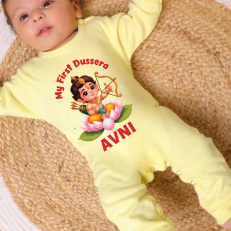My First Dussehra Ram Jumpsuit