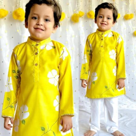 Yellow Kurta