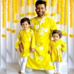 yellow kurta for men