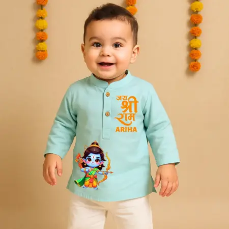 Jai Shree Ram Kurta & Pajama