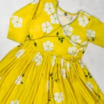 yellow kurti for women