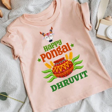Happy Pongal Onesie Or T-shirt For Babies