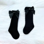 Adorable Black Stockings for Little Ones