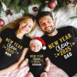 New Year Crew Combo (Mama, Papa & Baby) Family Christmas Outfits