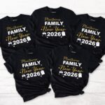 Family's New Year 2025 T-shirt For Adult