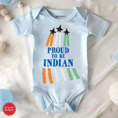 Proud To Be Indian Onesie Or T-shirt For Indian Kids
